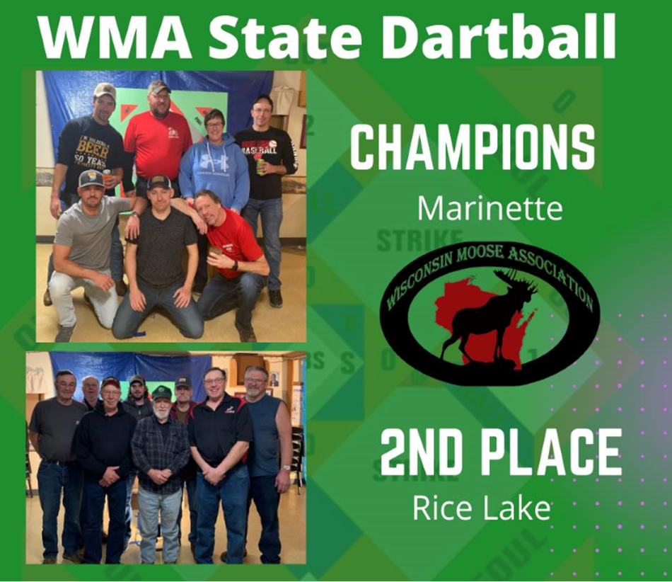 WMA Dartball Results