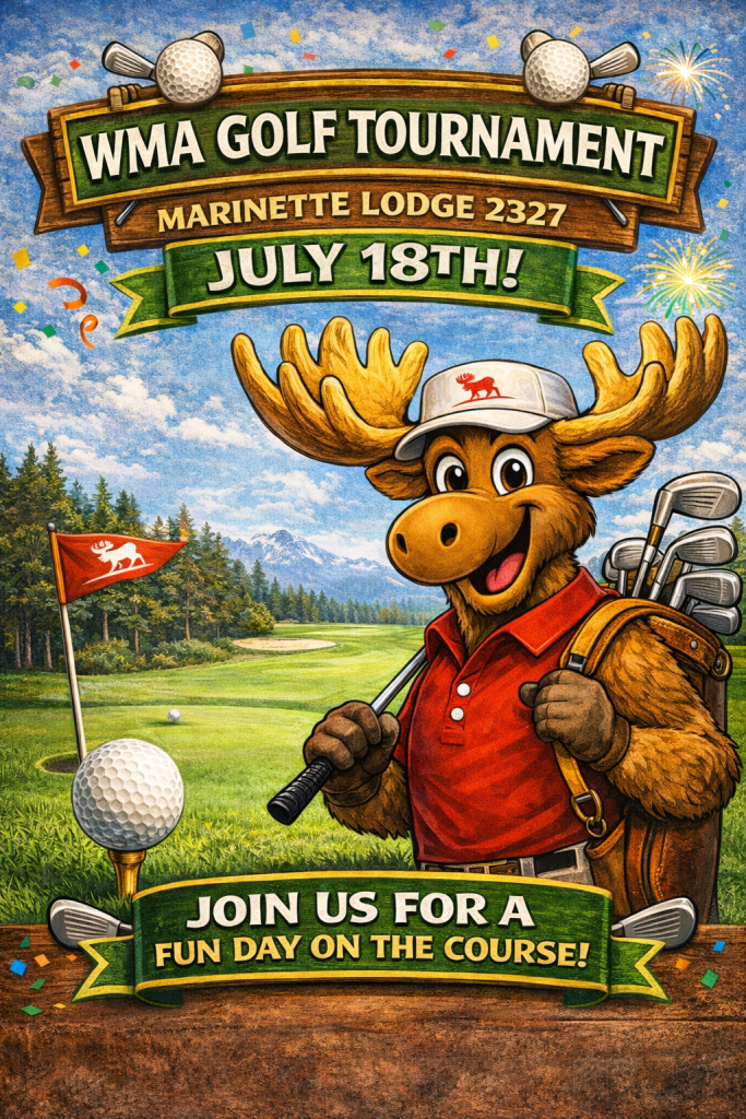 Wisconsin Moose Association's 2025 Golf Tournament