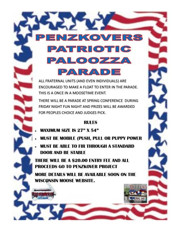 Penzkover's Patriotic Paloozza Parade